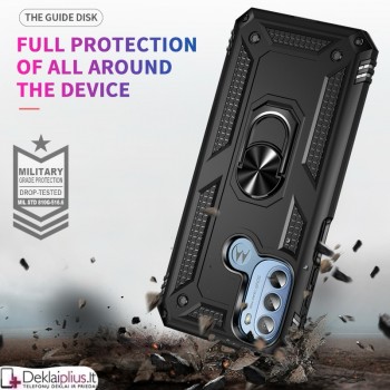 Sustiprintas dėklas 4in1 - juodas (Motorola Moto G41/G31) Sustiprintas dėklas 4in1 - juodas (Motorola Moto G41/G31)